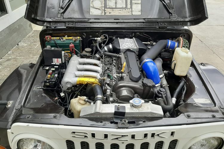 Suzuki Jimny Jangkrik Swap Engine Karimun Turbo 1.000 cc