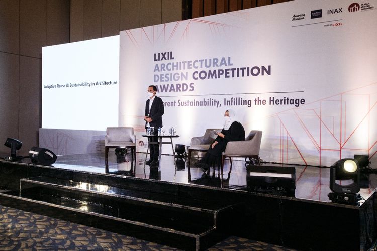 Kompetisi Lixil Architectural Design Competition 2021 dengan tema Infill and Adaptive Reuse: Practicing Sustainable Movement in Historic Public and/or Transit Hub in the Cities? 