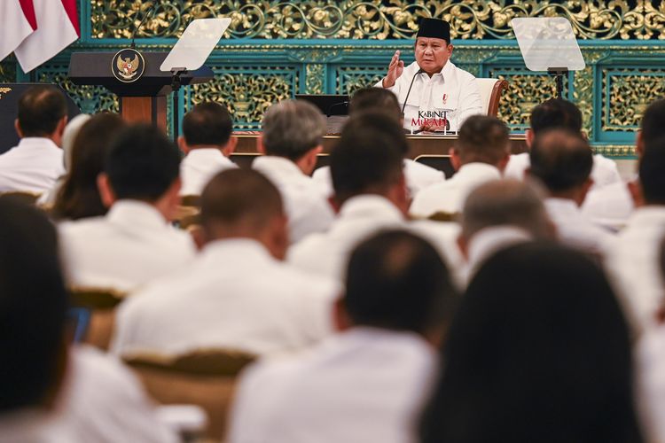 Kabinet Prabowo Bahas Penanganan Gempa M 7,7 Flores NTT