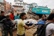 Korban Tewas Gempa Nepal Bertambah Jadi 1.341 Orang