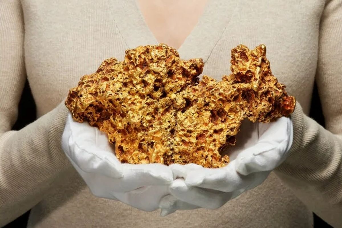 Golden Beauty merupakan salah satu bongkahan emas terbesar yang pernah ditemukan di Australia. 