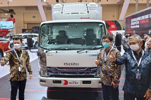 Isuzu Pamer Truk Listrik di GIIAS 2022