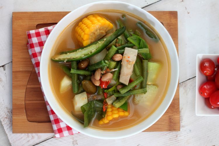 Photo Sayur Asem - Vegetables in Tamarind Soup from Dumai City