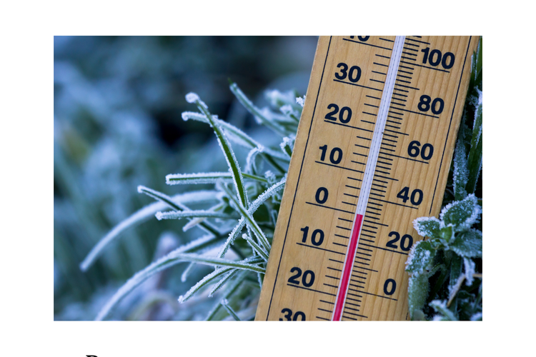 ilustrasi suhu dingin yang terjadi belakangan ini di Indonesia.