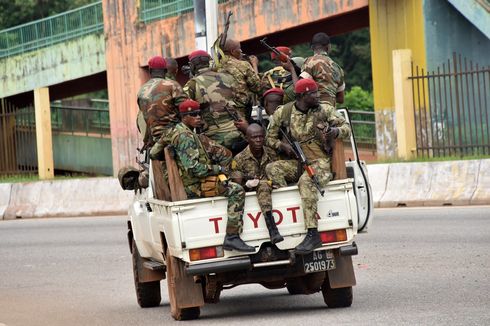 Kudeta Guinea, Rentetan Tembakan Terdengar Sebelum Presiden Diculik