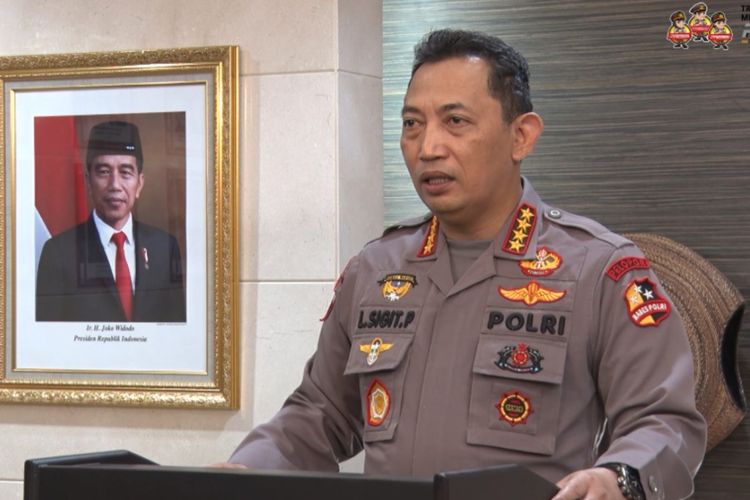 Kapolri Jenderal (Polisi) Listyo Sigit Prabowo menjadi pembicara utama dalam seremoni penyambutan mahasiwa baru President University (PresUniv) angkatan 2021 yang digelar secara daring pada 23 Agustus 2021.