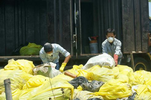 Polisi Amankan Terduga Pembuang Limbah Medis di Hutan Mangrove