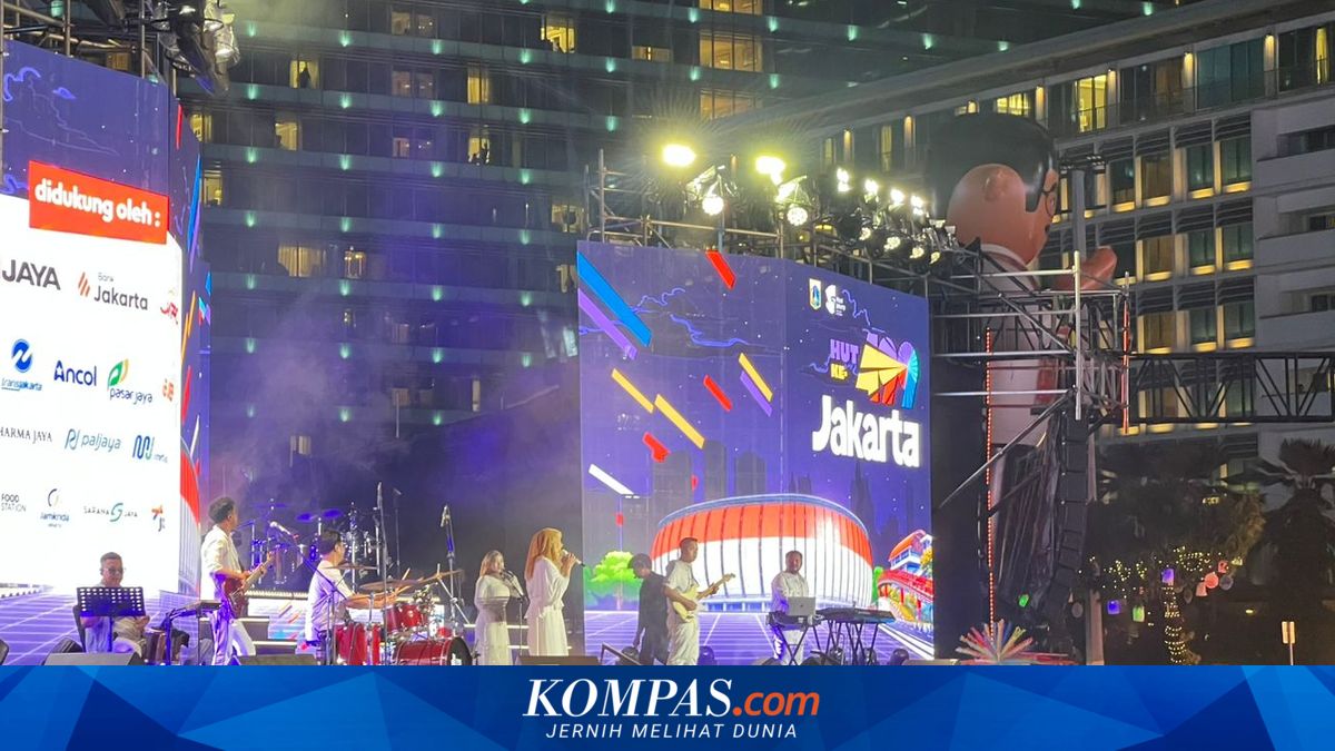 Pramono-Rano Hadiri Puncak HUT Ke-499 Jakarta, Disambut Tanjidor di Bundaran HI