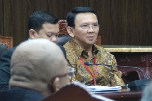 Saat Ahok Dipanggil Basuki Tjahjadi Purnama di Sidang MK