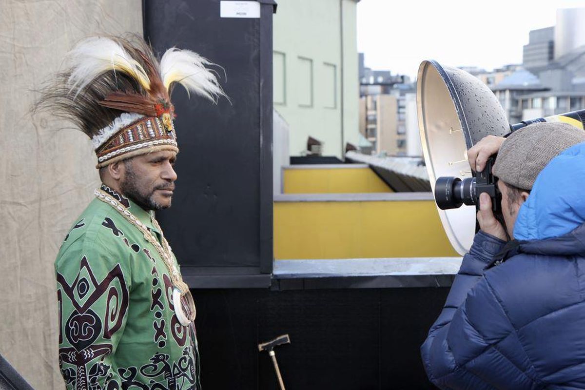 Foto Benny Wenda diambil dari situs miliknya, BennyWenda.org