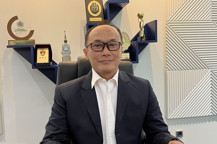 Sekretaris Badan Nasional Pengelola Perbatasan (BNPP) Zudan Arif Fakrulloh saat ditemui di Gedung Direktorat Jenderal Kependudukan Dan Pencatatan Sipil Kemendagri, Pasar Minggu, Jakarta Selatan, Rabu (15/3/2023)