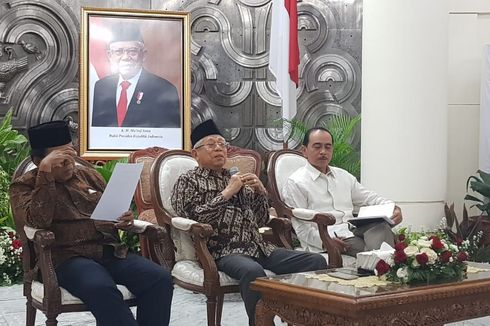 Wapres Ma'ruf Bekerja dengan Konferensi Video dan Lakukan Social Distancing