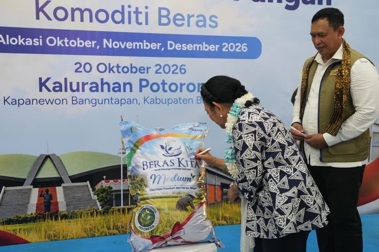 Beras SPHP Medium Ganti Kemasan Baru di 2 Tahun Pemerintahan Prabowo