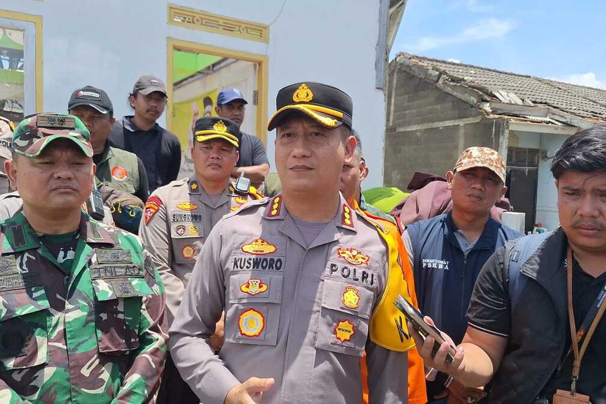 Kapolresta Bandung Kombes Pol Kusworo saat ditemui di Soreang, Kabupaten Bandung, Jawa Barat di salah satu giatnya pada Kamis (14/3/2024)