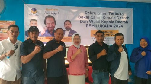 Pilkada 2024: Istri Mantan Bupati Maluku Tengah Daftar Bacabup di Partai NasDem