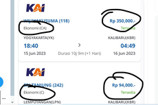 Ramai soal Perbedaan Harga Tiket KA Ekonomi, Ini Penjelasan KAI