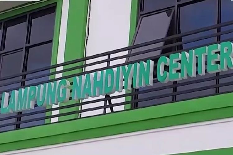 Gedung Lampung Nahdliyin Center (LNC) di Lampung disita Komisi Pemberantasan Korupsi (KPK).