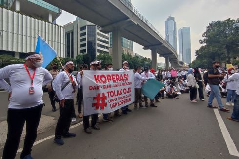 Demo di Kementerian Koperasi dan UKM Bubar Usai Tuntutan Diterima