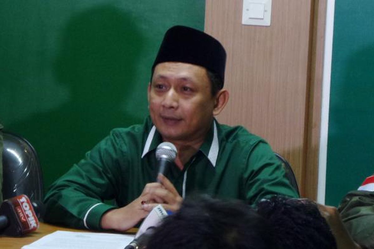 DPW PKB DKI Jakarta menyatakan sikap pihaknya menjelang putaran kedua Pilkada DKI Jakarta di kantornya, Kamis (23/2/2017). Pernyataan sikap disampaikan oleh Ketua DPW PKB DKI Jakarta Hasbiallah Ilyas.