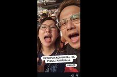 Lihat Paus Fransiskus Saat Misa di GBK, Delon Thamrin Ikut Sorakkan Viva Il Papa