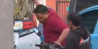 “Jangan, Pak, Jangan” Saat HP Tukang Ojek di Jaksel Mau Diambil Sopir Alphard Pemukul Motornya