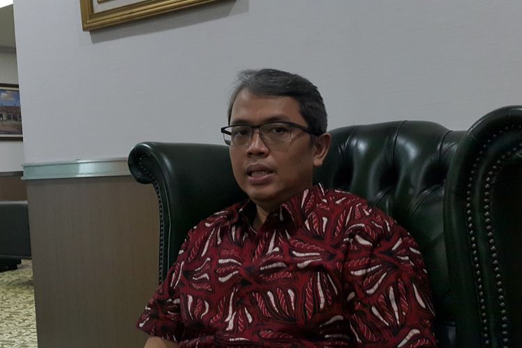 Wakil Ketua DPRD DKI Jakarta Triwisaksana di Gedung DPRD DKI Jakarta, Jalan Kebon Sirih, Jakarta Pusat, Selasa (16/5/2017).