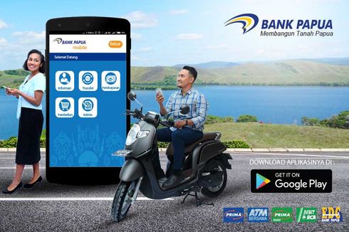 Cara Daftar Mobile Banking Bank Papua di ATM dan HP