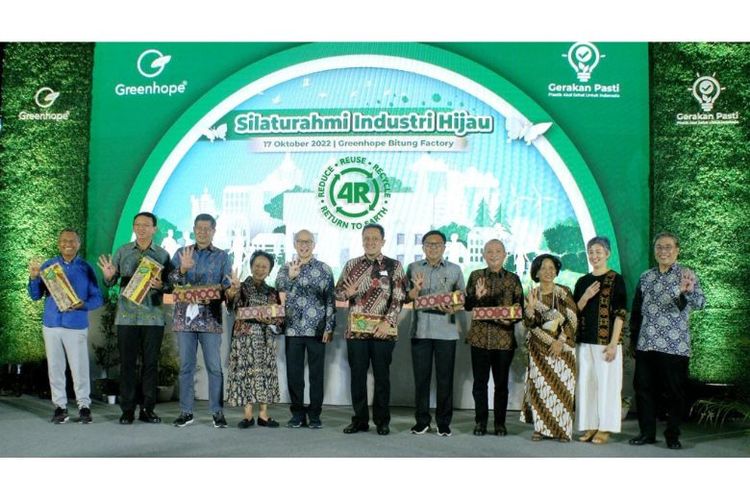 Kegiatan Silaturahmi Industri Hijau yang diinisiasi oleh Greenhope bersama dengan Gerakan Plastik Akal Sehat untuk Indonesia (Pasti) pada (17/9/2022).