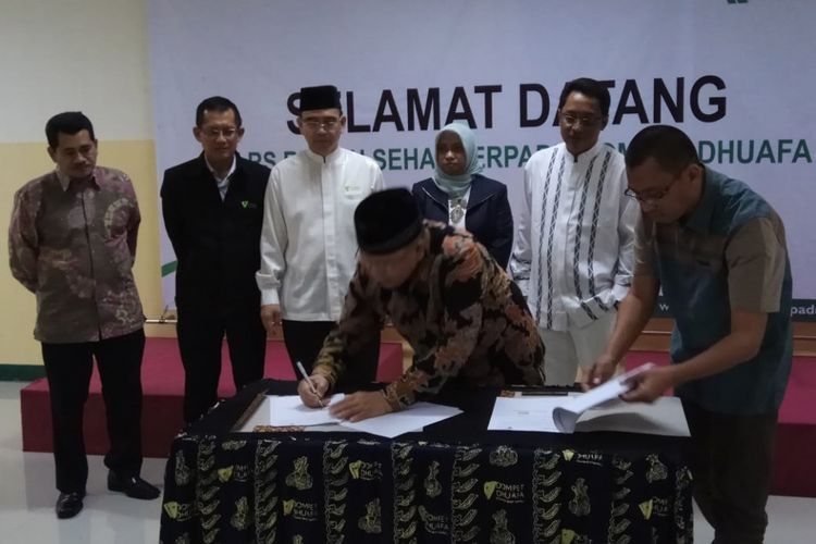 Kerja sama antara Dompet Duafa dan Jamkrindo Syariah