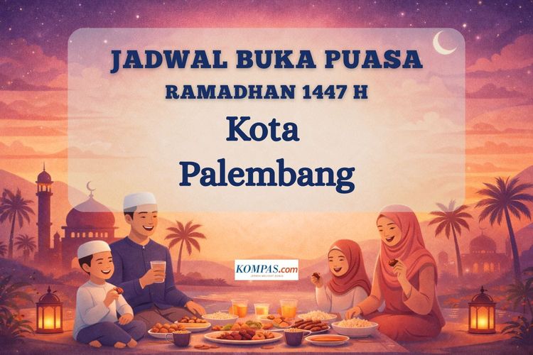 Jadwal buka puasa di Palembang