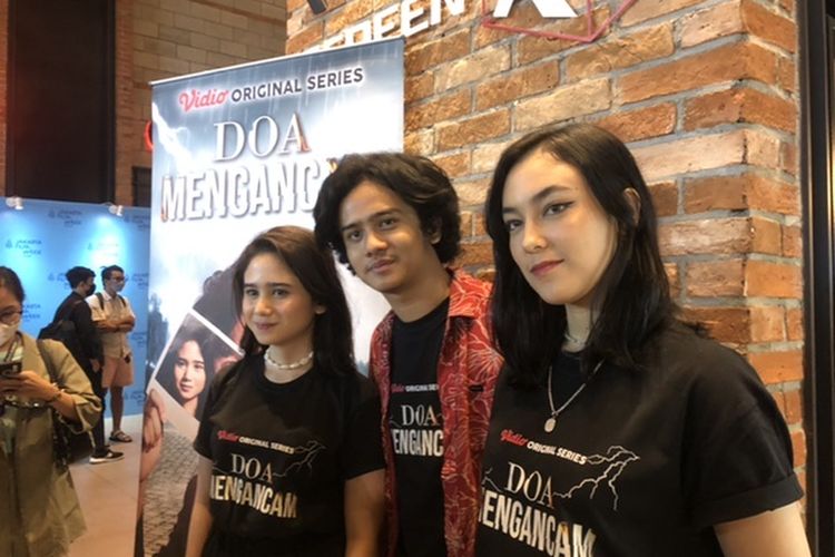 Tissa Biani, Kevin Ardilova, dan Sonia Alyssa di Grand Indonesi, Jumat (14/10/2022).