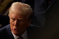 [HOAKS] Pernyataan Trump soal Palestina Akan Berdiri di Perancis
