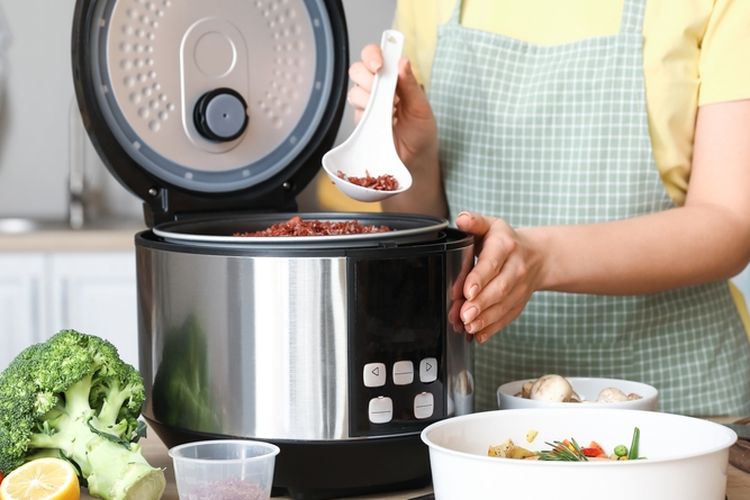 Ilustrasi rice cooker.