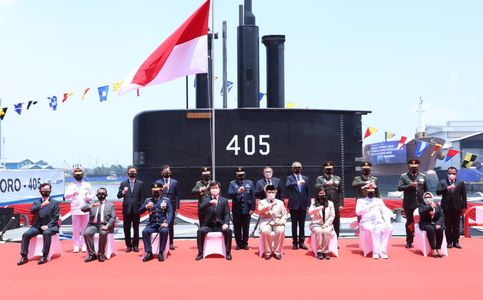  Indonesian Navy Launches First Domestically Built Submarine