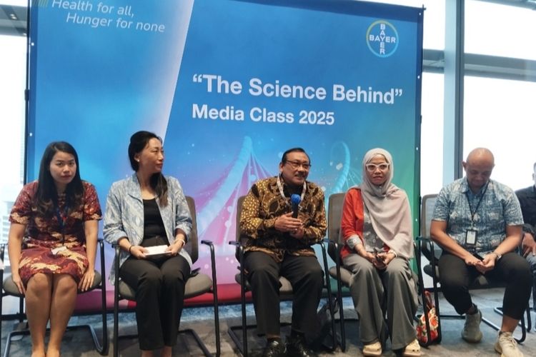 Bambang Prasetya dalam acara Media Class 2025 bertajuk ?The Science Behind: Food Security? di Jakarta, Kamis (19/6/2025).