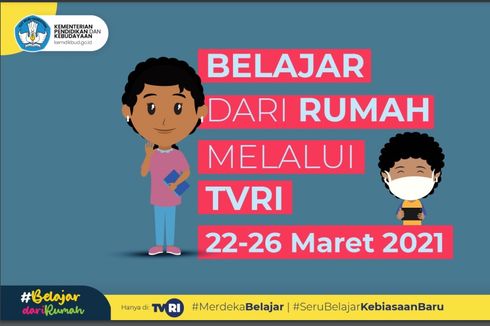 Jadwal TVRI Belajar dari Rumah, Rabu 24 Maret 2021