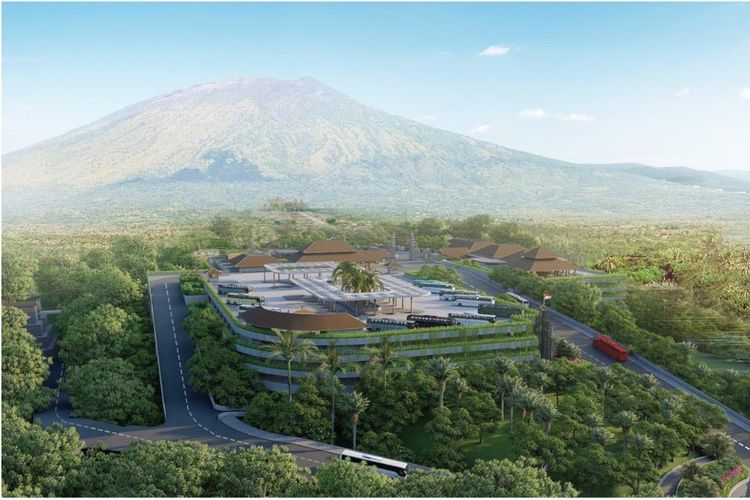 Penataan Kawasan Suci Pura Besakih di Bali Ditargetkan Selesai Maret 2022 Dengan Biaya Rp514,2 Miliar