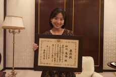 Berkontribusi Pererat Persahabatan RI-Jepang, Haruka Eks JKT48 Dianugerahi Penghargaan