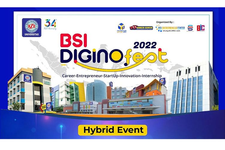 BSI DiginoFest 2022 akan menggelar 11 acara, mulai dari Career Expo hingga hiburan. 

