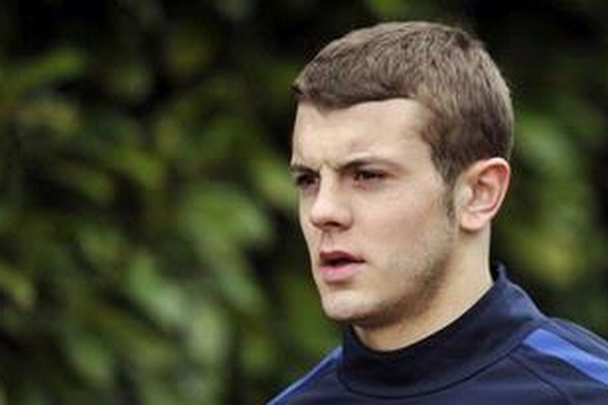 Gelandang Arsenal, Jack Wilshere.