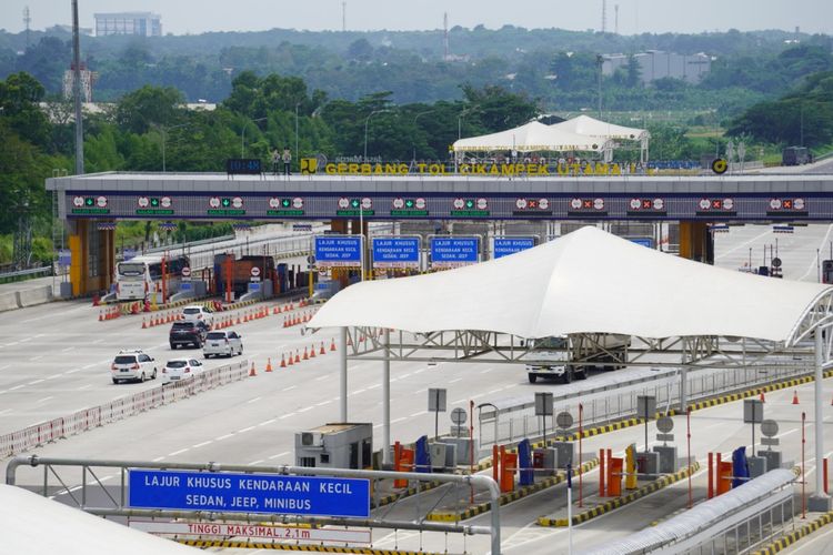 Besaran tarif tol Jakarta Bandung terbaru untuk kendaraan golongan I hingga V