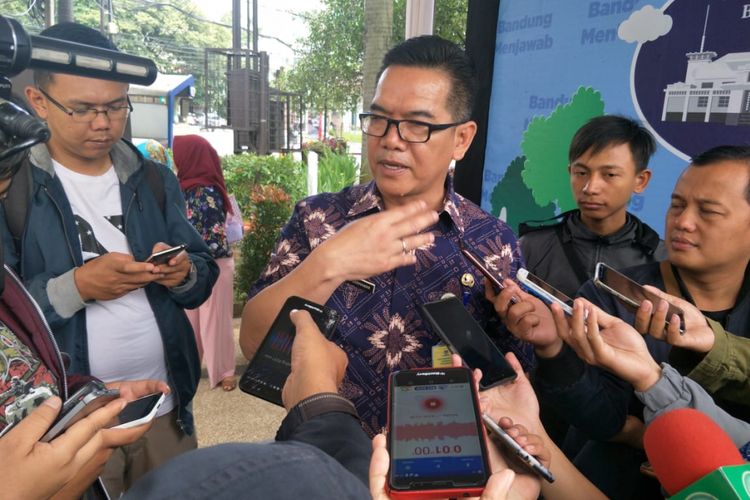 Kepala Dinas Perumahan dan Kawasan Permukiman Pertanahan dan Pertamanan (DPKP3) Kota Bandung Dadang Dharmawan 