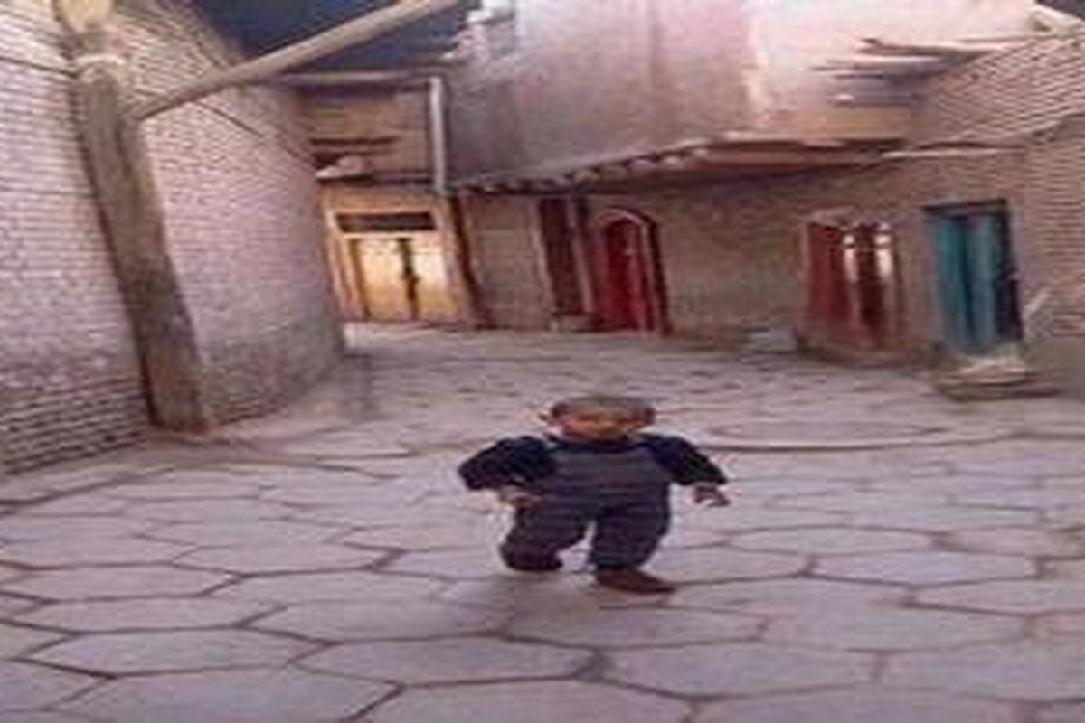 Lorong di Kota Tua Kashgar, Sabtu (12/11/2011).