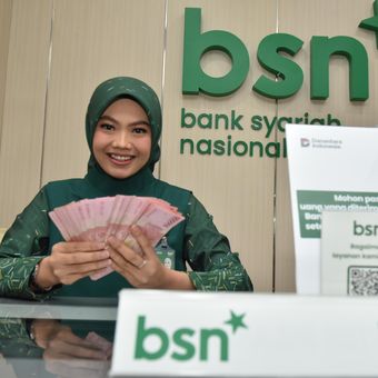 Ilustrasi Bank Syariah Nasional.