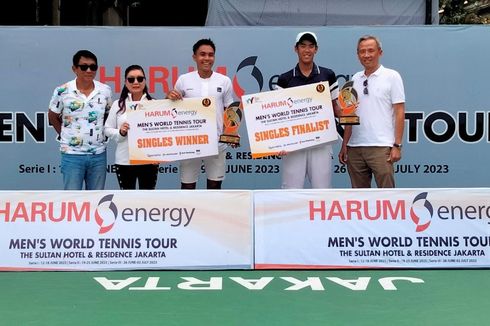 Mens World Tennis Tour, Petenis Putra Indonesia Raih Gelar Profesional Pertama