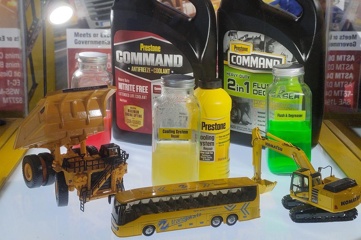 Coolant khusus untuk mesin Heavy Duty & Alat Berat