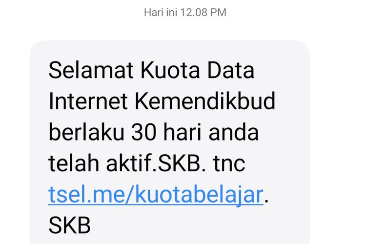 Kuota Gratis Kemendikbud Cair Besok Ini Cara Ceknya Untuk Semua Operator Halaman All Kompas Com