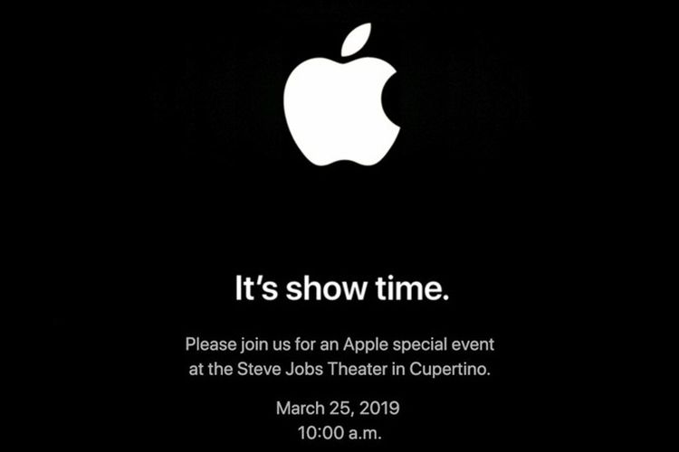 Ilustrasi poster Apple Event 25 Maret