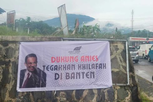 Muncul Spanduk Dukungan HTI untuk Anies di Pandeglang, Nasdem: Gak Mungkin Pendukung Anies yang Pasang