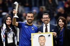 Daftar Top Skor Liga Italia, Quagliarella Unggul 5 Gol atas Ronaldo